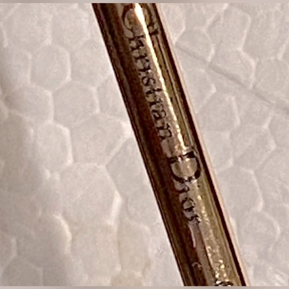 Christian Dior CD mirrored split gold aviator sunglasses 😎 with case Italy made - Picture 16 of 16